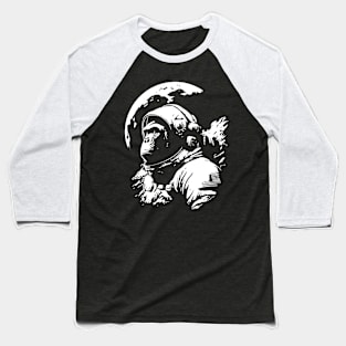 monkey on the moon Baseball T-Shirt